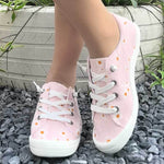 Plastic Lightweight Casual Womens Canvas Shoes