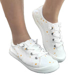Plastic Lightweight Casual Womens Canvas Shoes