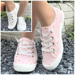 Plastic Lightweight Casual Womens Canvas Shoes