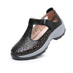Womens Comfortable Flat Leather Shoes