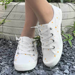 Plastic Lightweight Casual Womens Canvas Shoes